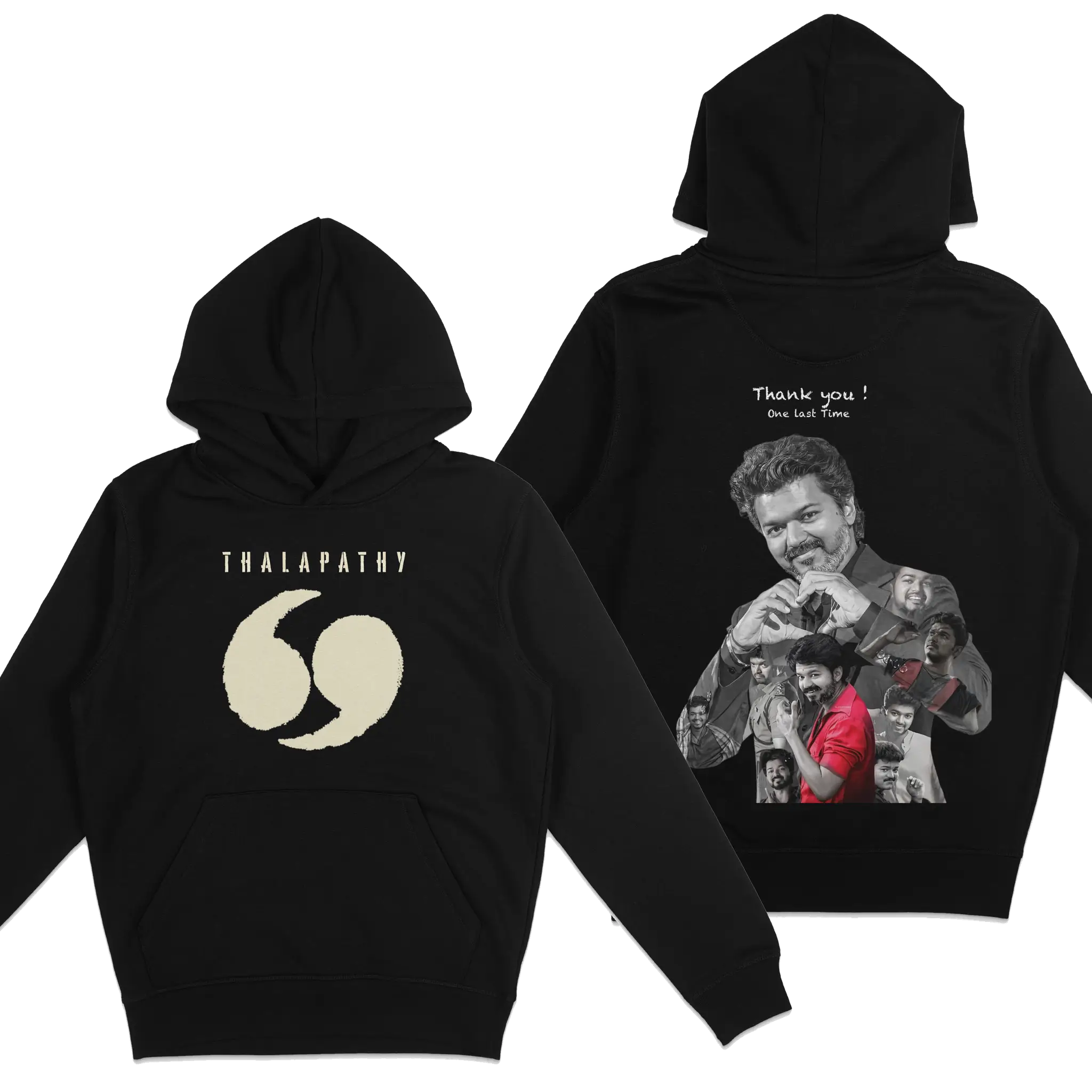 Sweat à capuche - THANK YOU