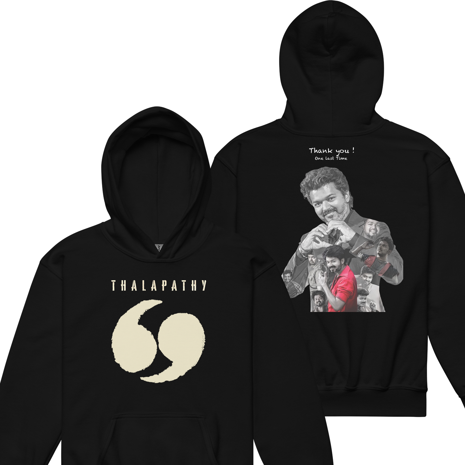 Sweat à capuche enfant - THANK YOU